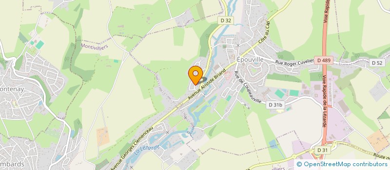 localisation de l'entreprise ASSOSCENIC  EPOUVILLE