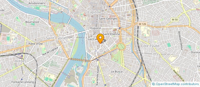 localisation de l'entreprise ASSOSCIENCES MIDI -PYRENEES à TOULOUSE