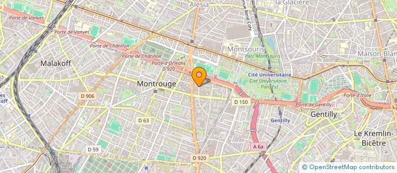 localisation de l'entreprise ASSOT UNITED SOULS  MONTROUGE