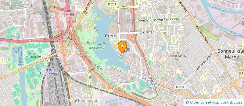 localisation de l'entreprise ASSOULINE CONSEIL à CRETEIL