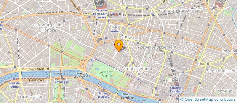 localisation de l'entreprise ASSOULINE MEDIA à PARIS
