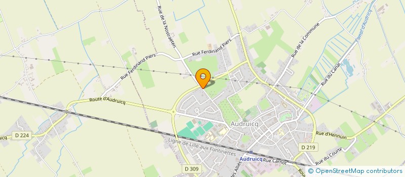 localisation de l'entreprise ASSOWARAO  AUDRUICQ
