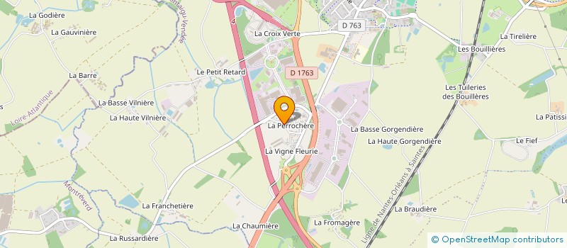 localisation de l'entreprise ASSPEIN à MONTAIGU-VENDEE