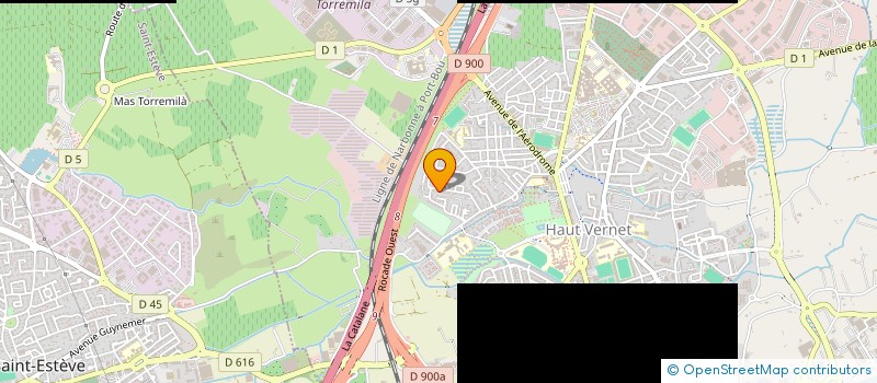 localisation de l'entreprise ASSS HOCKEY CLUB PERPIGNAN ROUSSILLON  PERPIGNAN