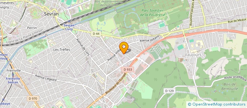 localisation de l'entreprise ASSSHOKOTAN KARATE CLUB LIVRYEN  LIVRY-GARGAN