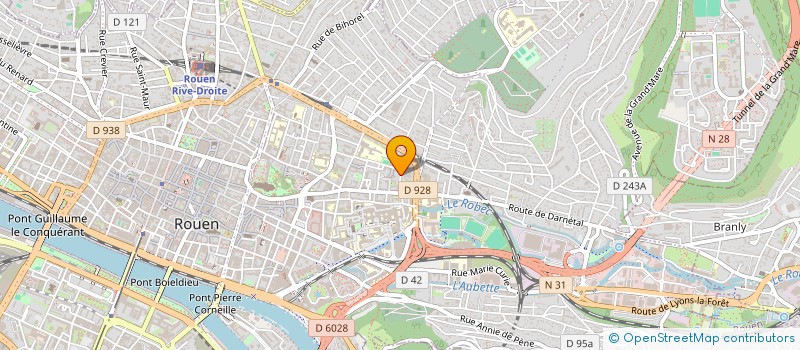 localisation de l'entreprise ASSSOCIATION LA LETTRE DE PARME à ROUEN