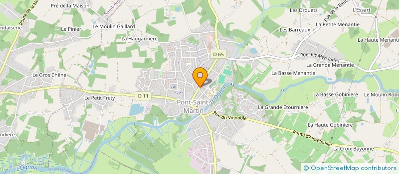 localisation de l'entreprise ASSSOCIATION LOLA  PONT-SAINT-MARTIN