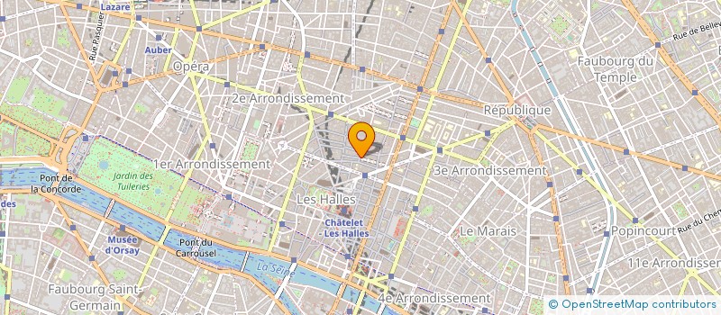 localisation de l'entreprise ASSSOCIATION OPUS 66  PARIS