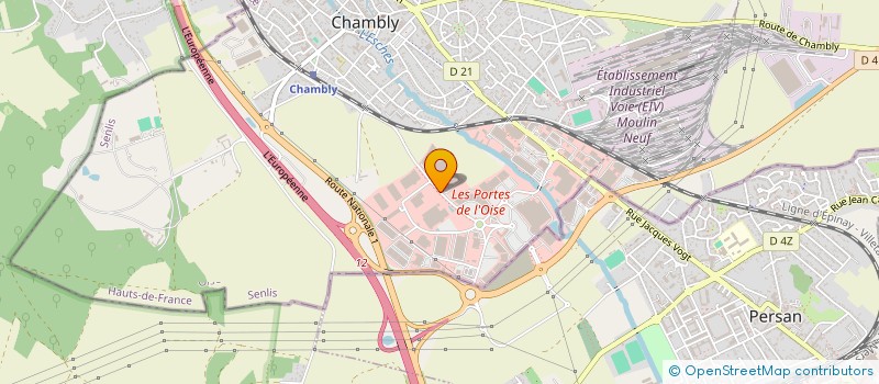 localisation de l'entreprise ASSTEC III à CHAMBLY