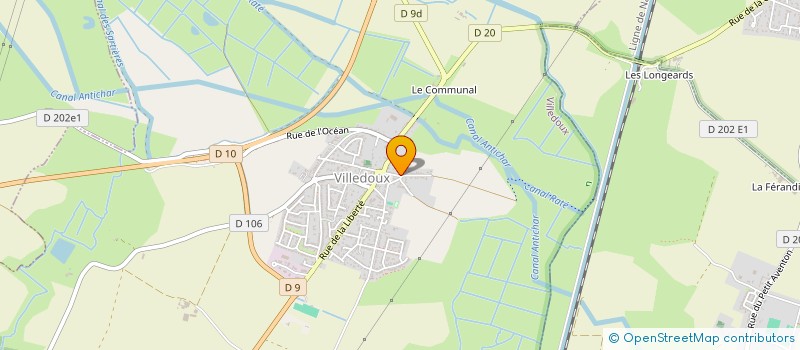 localisation de l'entreprise ASSTECBOIS à VILLEDOUX