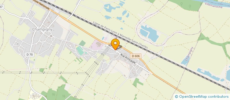 localisation de l'entreprise ASSTECH SARL  CHAMPIGNY