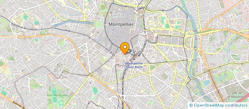 localisation de l'entreprise ASSTECK ELEC à MONTPELLIER