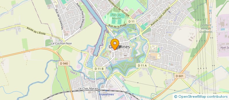 localisation de l'entreprise ASSTION NAUTIQUE GRAVELINOISE à GRAVELINES