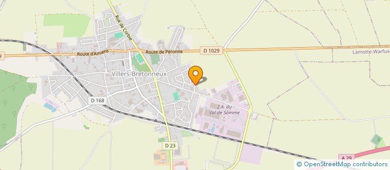 localisation de l'entreprise ASSU-CONSULTING à VILLERS-BRETONNEUX