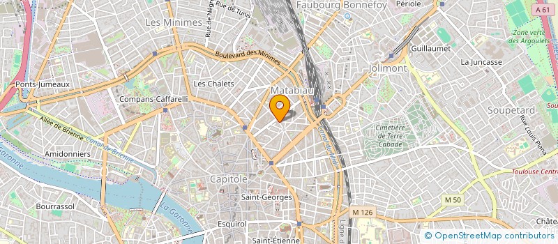 localisation de l'entreprise ASSU COURTAGE OCCITAN  TOULOUSE