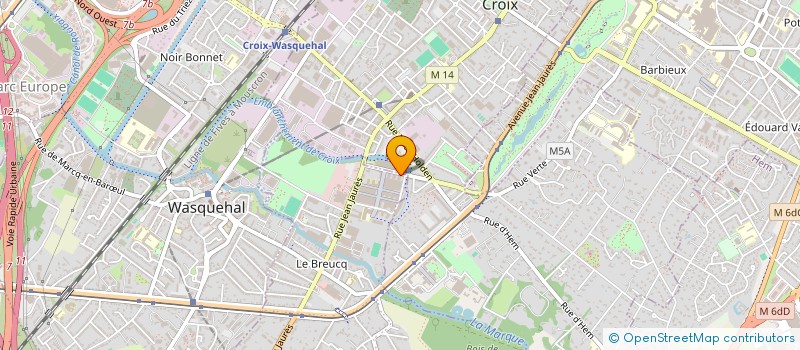 localisation de l'entreprise ASSU GROUPE PAYE EXPERT SOLUTIONS  VILLENEUVE-D'ASCQ