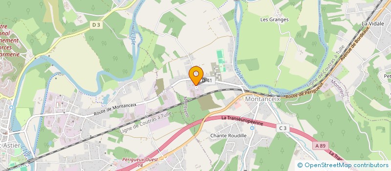 localisation de l'entreprise ASSU IMEPSA INDUSTRIE  MONTREM