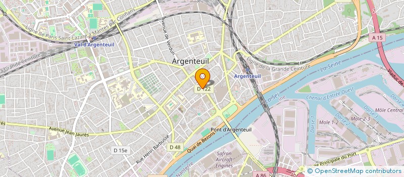 localisation de l'entreprise ASSU LILE à SAINT-DENIS