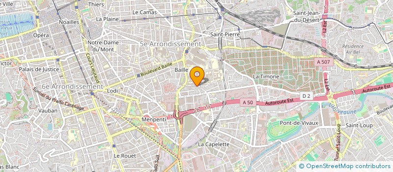 localisation de l'entreprise ASSU MARS à MARSEILLE