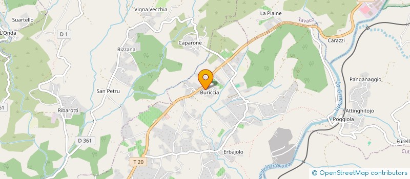 localisation de l'entreprise ASSUCIAZIONE MUNTAGNA AVVENTURA  PERI