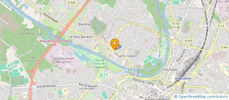 localisation de l'entreprise ASSUCONSTRUCTION à ANGOULEME