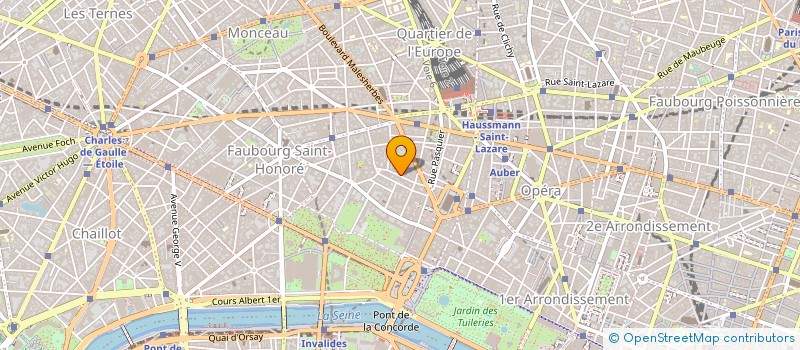 localisation de l'entreprise ASSUNET  PARIS