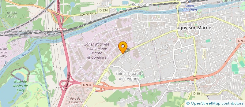 localisation de l'entreprise ASSUNIE DEVELOPPEMENT à LAGNY-SUR-MARNE