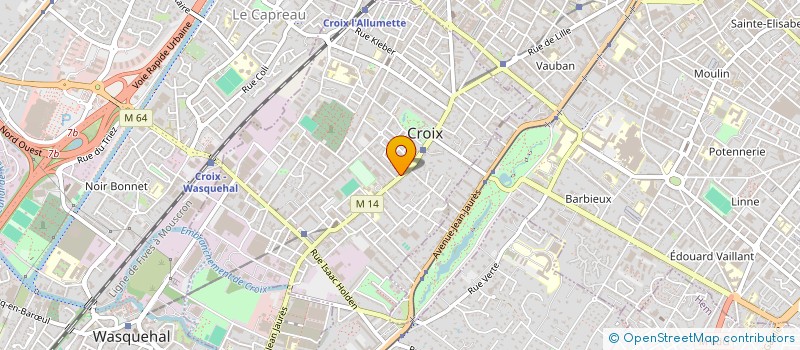 localisation de l'entreprise ASSUR à CROIX