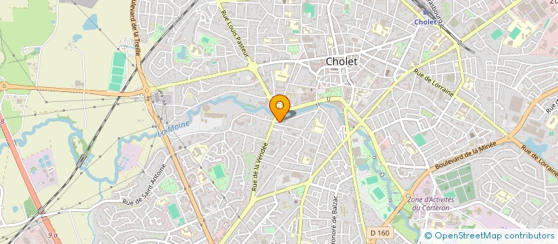 localisation de l'entreprise ASSUR'AIMANT à CHOLET