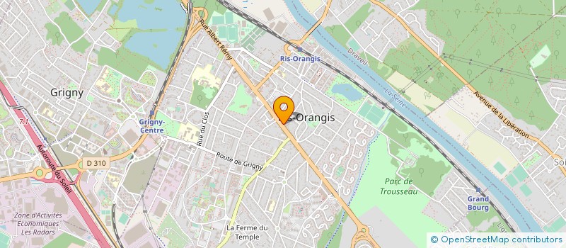 localisation de l'entreprise ASSUR' AVENIR à RIS-ORANGIS