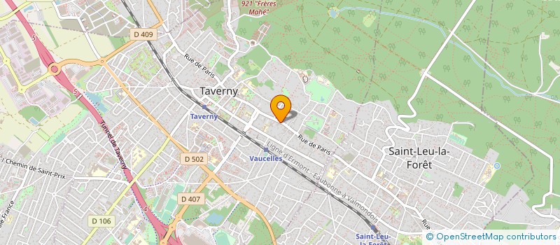 localisation de l'entreprise ASSUR AVENUE  TAVERNY