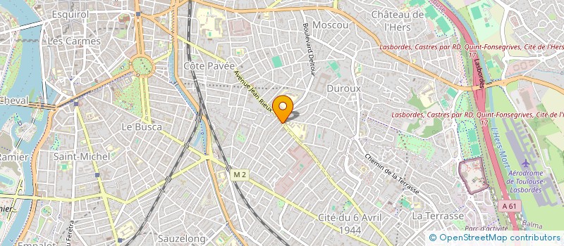 localisation de l'entreprise ASSUR CONSEIL 31 à TOULOUSE