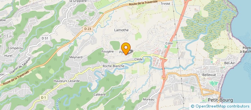 localisation de l'entreprise ASSUR CONSTRUCTION à PETIT-BOURG