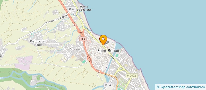 localisation de l'entreprise ASSUR EST OI à SAINT-BENOIT