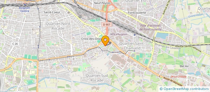 localisation de l'entreprise ASSUR ET NOUS  AVIGNON