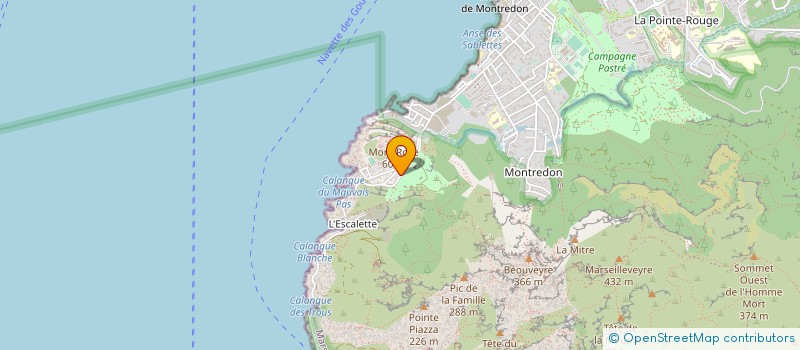 localisation de l'entreprise ASSUR INFOR SERUI MEDIT TRANS IMMOB COMM à MARSEILLE