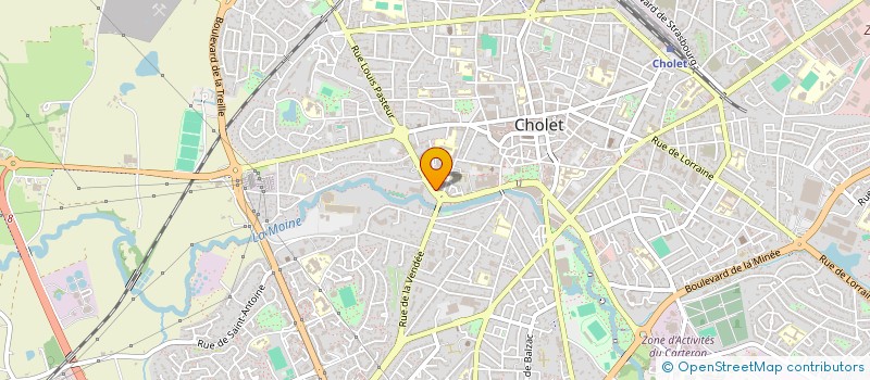localisation de l'entreprise ASSUR'INVEST à CHOLET