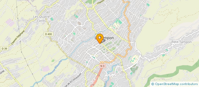 localisation de l'entreprise ASSUR'KREOL  LE TAMPON