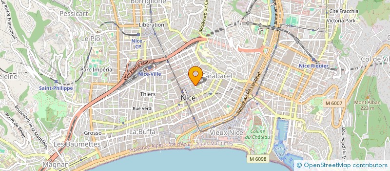localisation de l'entreprise ASSUR'MOI CONSULTING à NICE