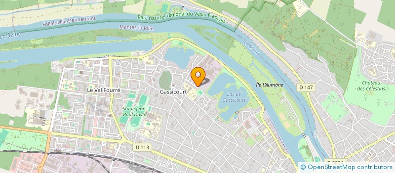 localisation de l'entreprise ASSUR-PRESTINFO  MANTES-LA-JOLIE