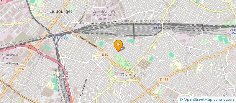 localisation de l'entreprise ASSUR RENOV à DRANCY