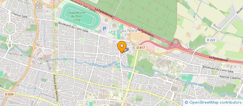 localisation de l'entreprise ASSUR RISK MANAGEMENT à PAU