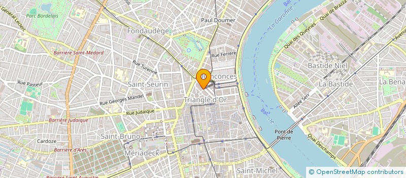 localisation de l'entreprise ASSUR SOCIAL  BORDEAUX