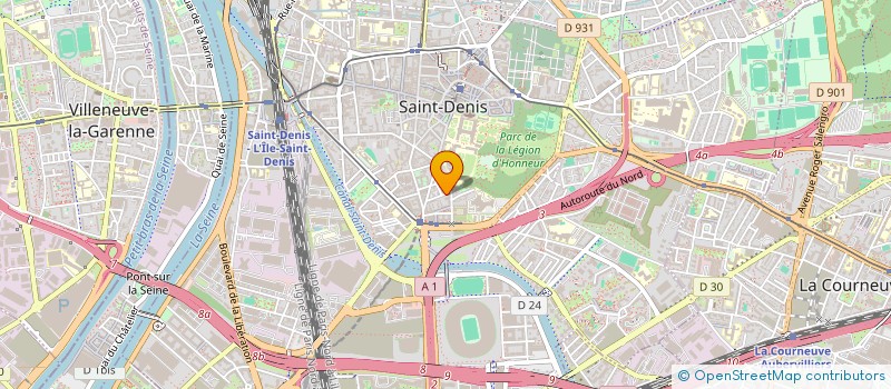 localisation de l'entreprise ASSUR SUR à SAINT-DENIS