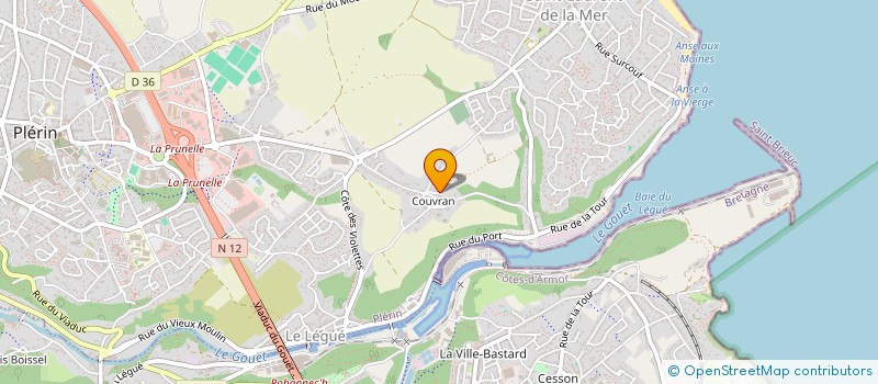 localisation de l'entreprise ASSUR22  PLERIN