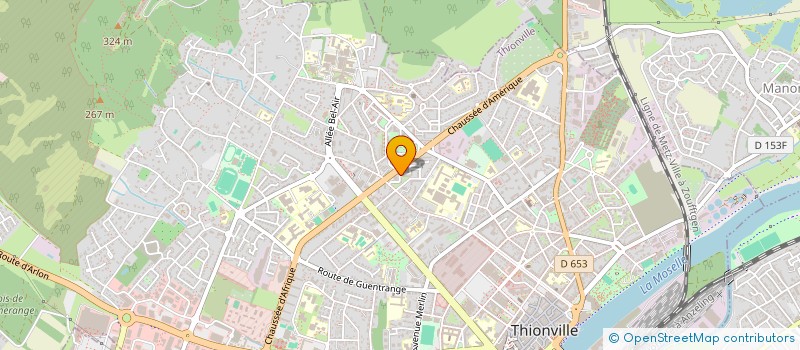 localisation de l'entreprise ASSURAIMANT  THIONVILLE