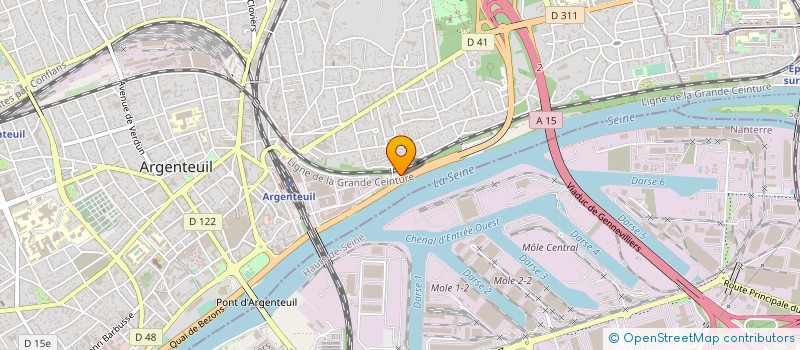 localisation de l'entreprise ASSURANCE AMICAL  ARGENTEUIL