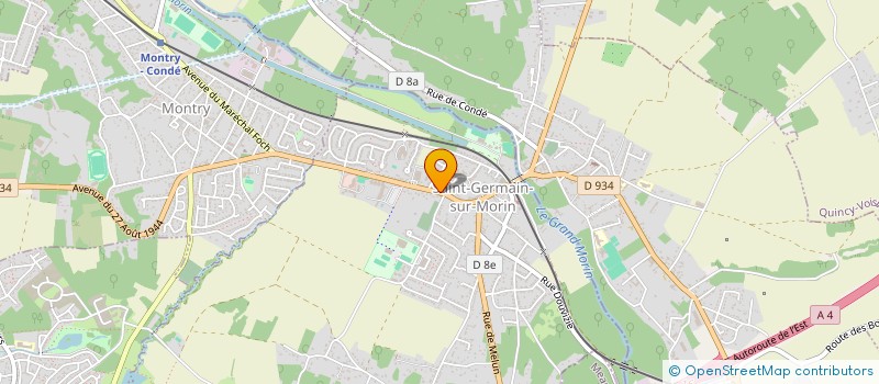 localisation de l'entreprise ASSURANCE AU JUSTE PRIX  SAINT-GERMAIN-SUR-MORIN