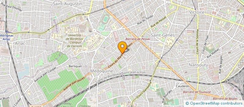 localisation de l'entreprise ASSURANCE CREDIT DEVILLENEUVE-DUFOUR à BORDEAUX