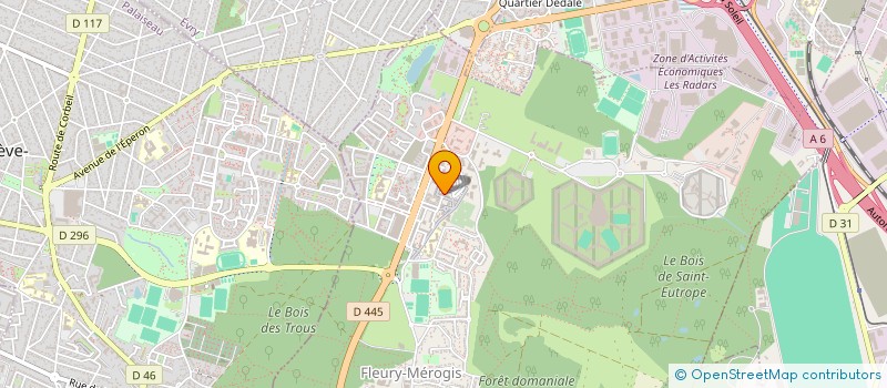 localisation de l'entreprise ASSURANCE DEPANNAGE à FLEURY-MEROGIS